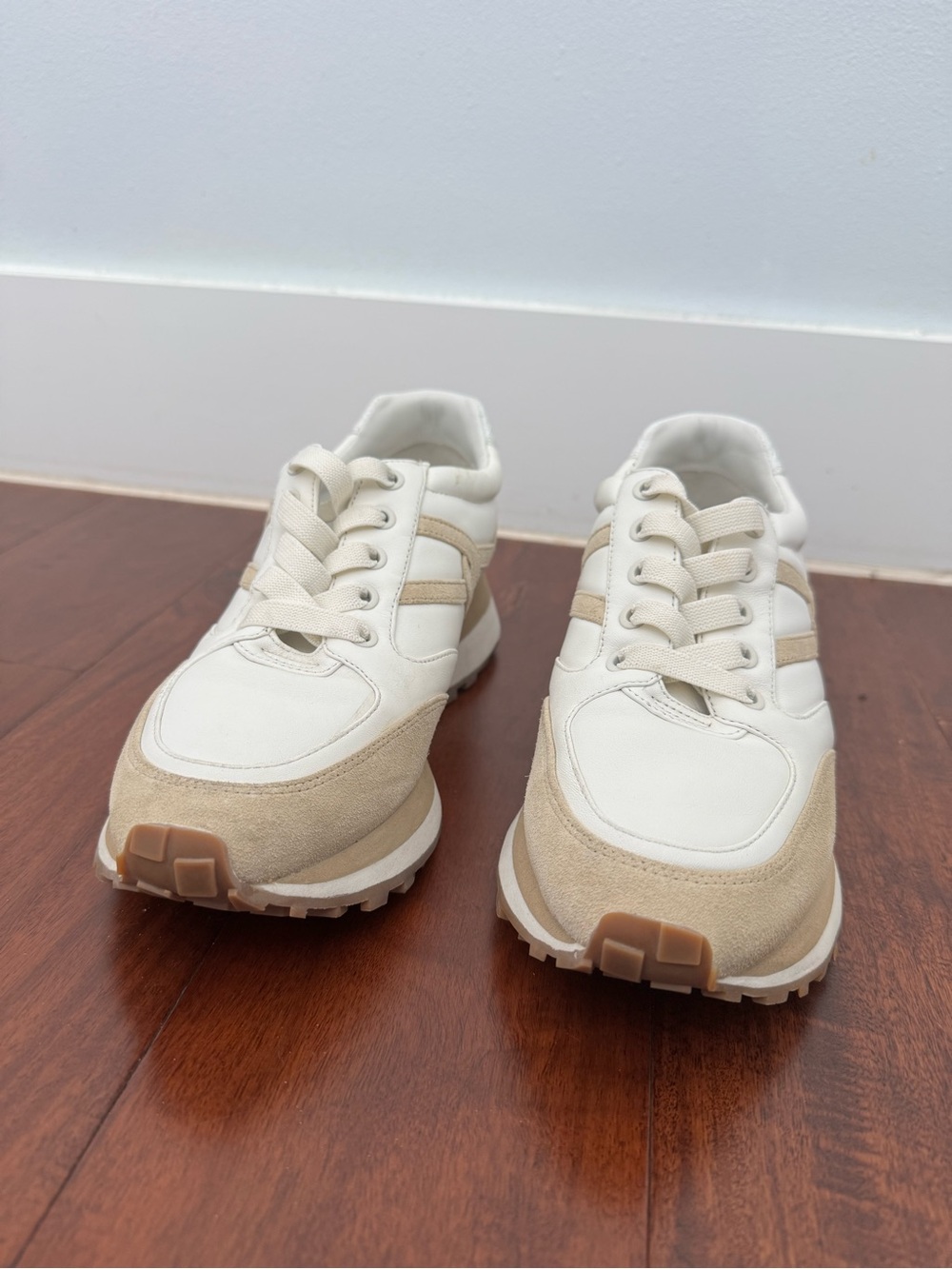 Veronica Beard Valentina Slip on Sneakers in Coconut/Ecru - Picture 2 of 7